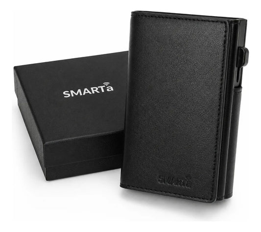 Billetera SMARTa RFID de Cuero