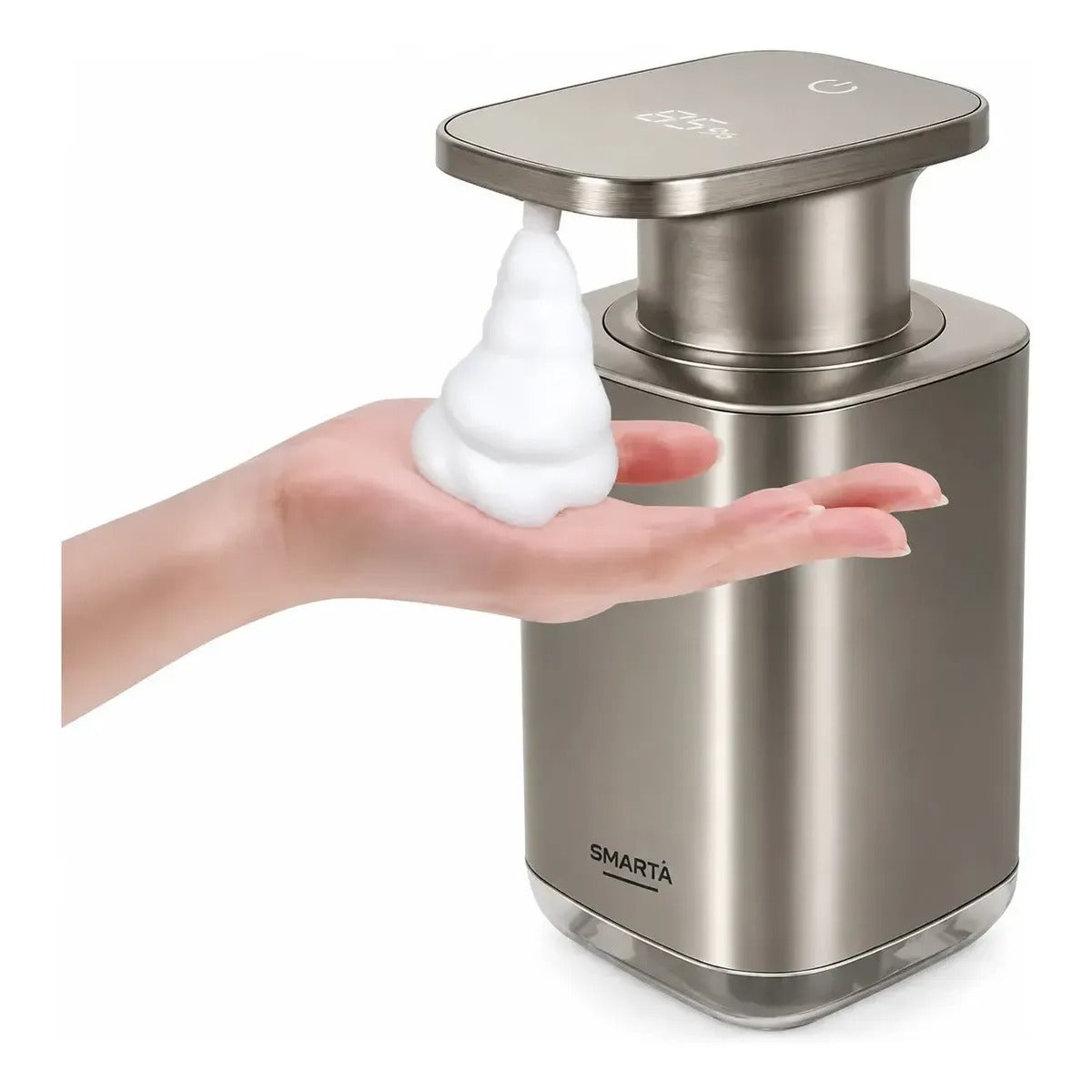 Dispenser Automático De Espuma de Acero Inoxidable Usb-C