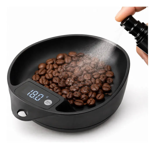 Balanza Barista Digital Recargable Granos Cafe Smarta Negro 1 Kg