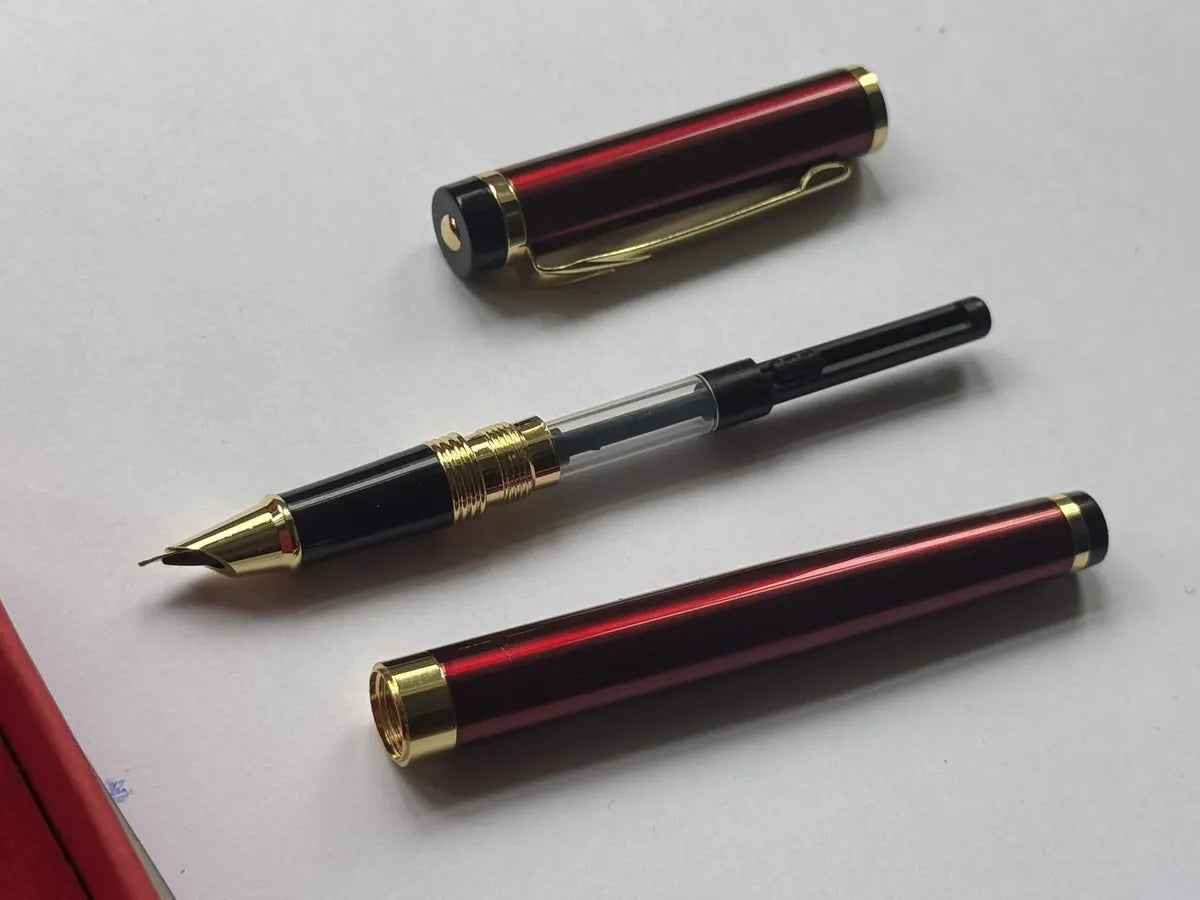 Pluma fuente personalizada · Roja