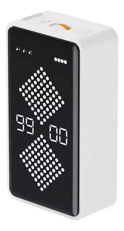 Timer Digital Para Juegos De Mesa Magnético Por Gravedad Blanco Lisa