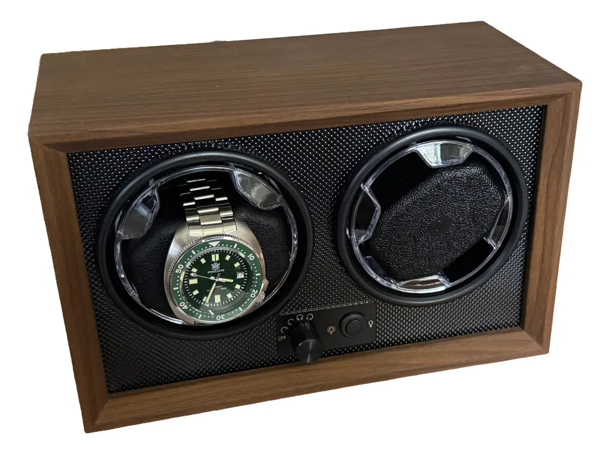 Bobinadora automática SMARTa para 2 relojes con luz LED