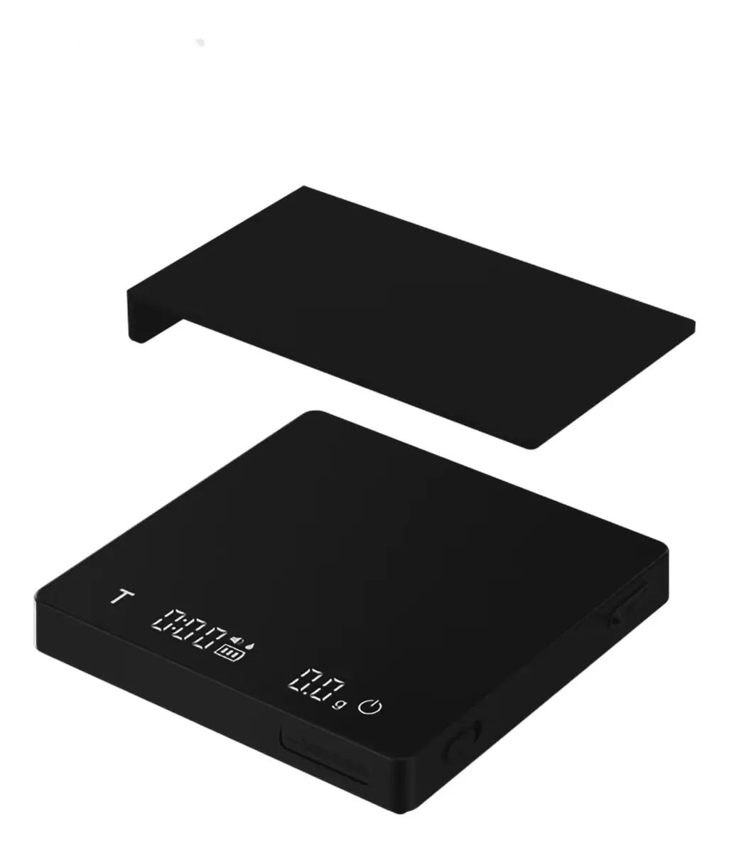 Balanza Digital Barista Recargable Usb-c Alta Precisión Negro 2 Kg