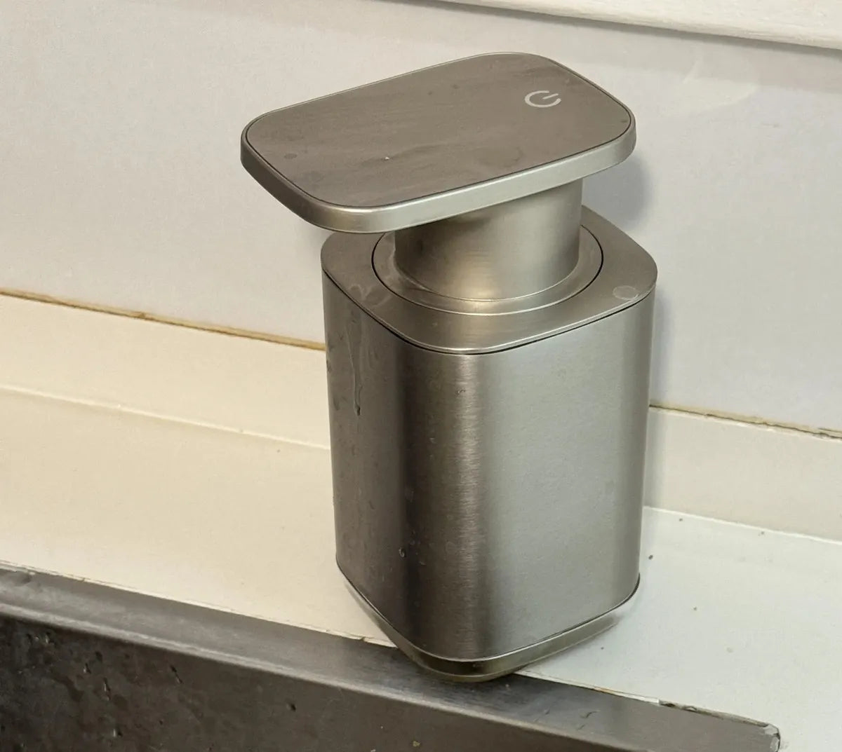 Dispenser Automático jabón líquido/shampoo/Detergente Acero Inoxidable Usb-c