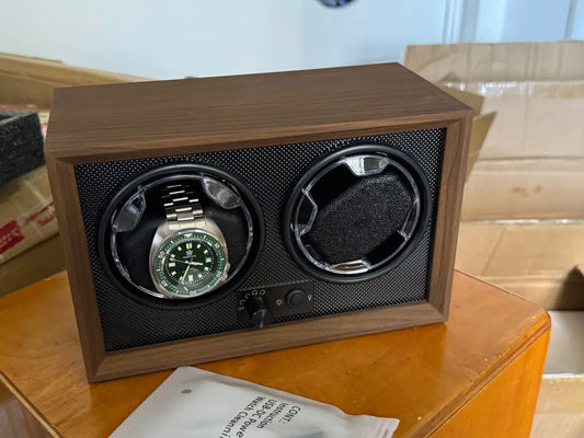 Bobinadora automática SMARTa para 2 relojes con luz LED