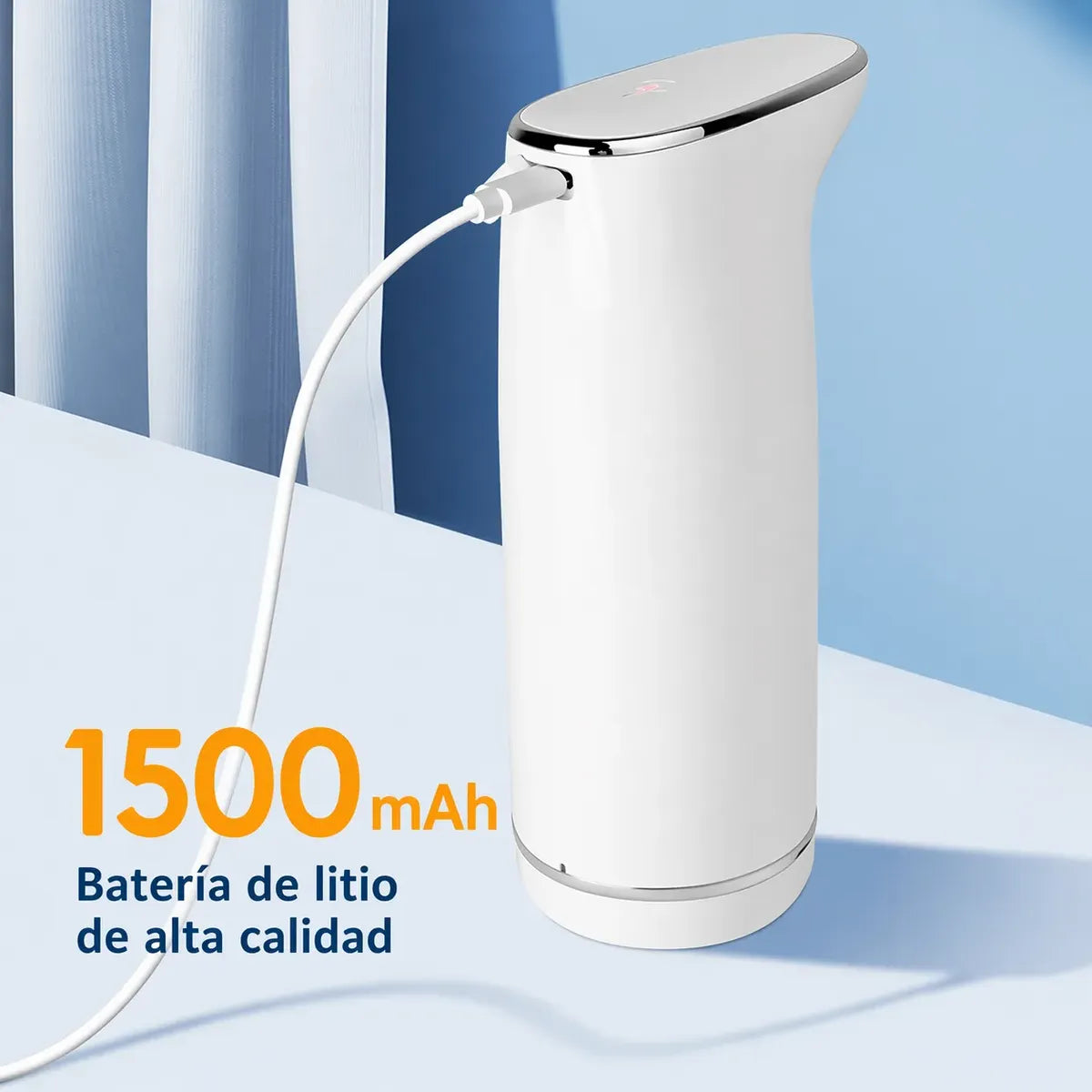Dispenser Espuma/Jabón Dosificación Inteligente 2 Alturas Blanco