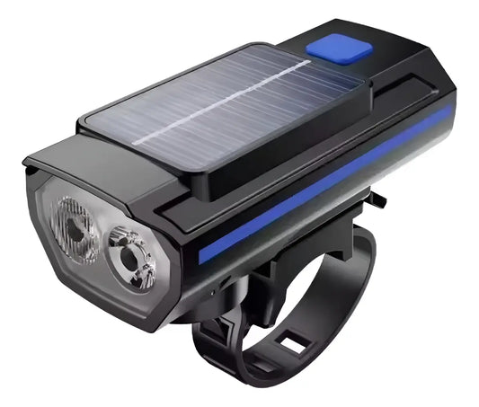 Luz Bicicleta SMARTa Solar USB-C con Bocina 140 dB