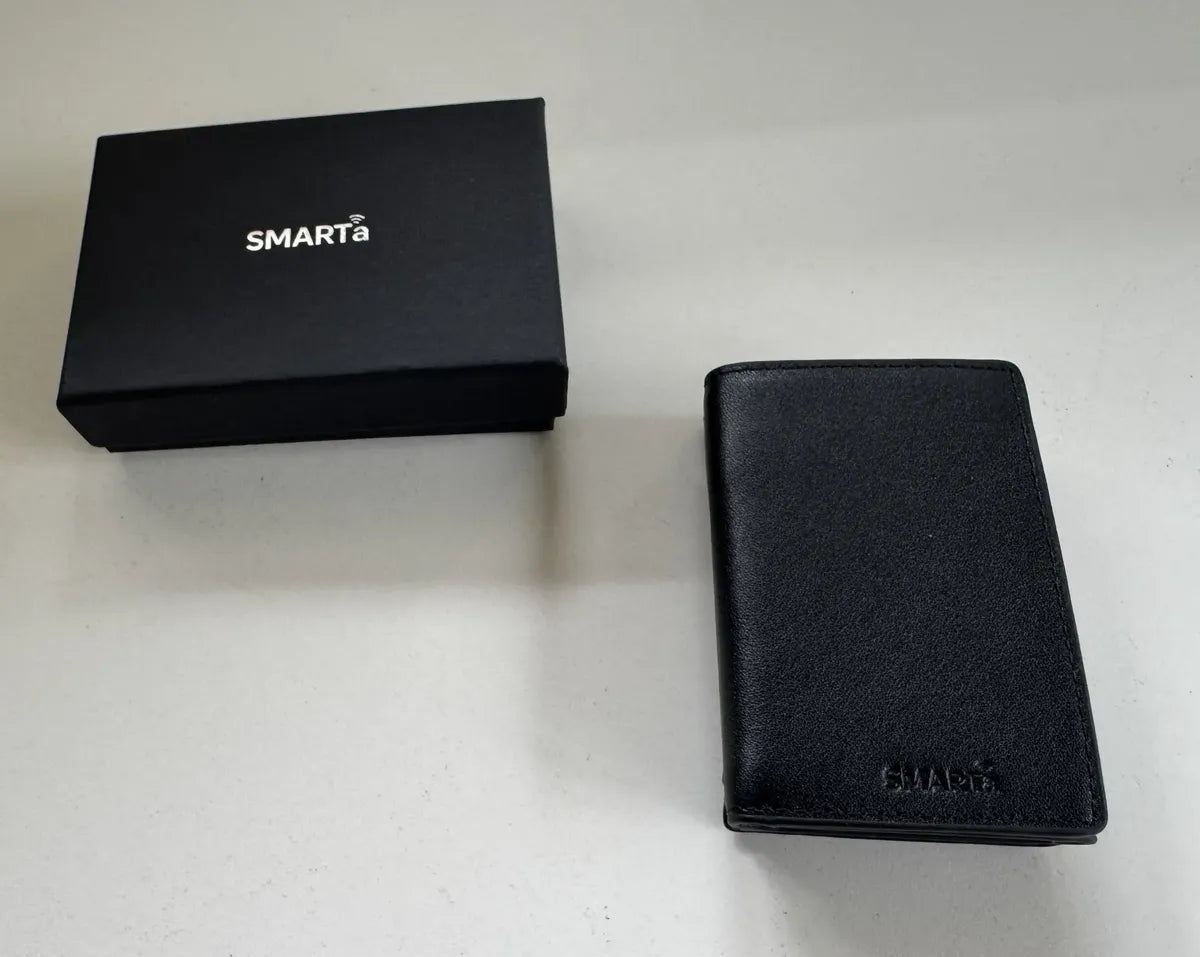 Billetera SMARTa RFID de Cuero