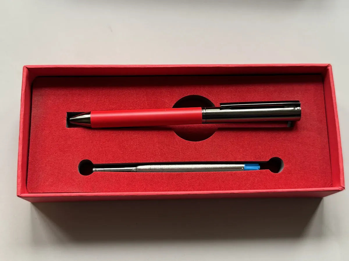 Lapicera roller personalizada · Roja