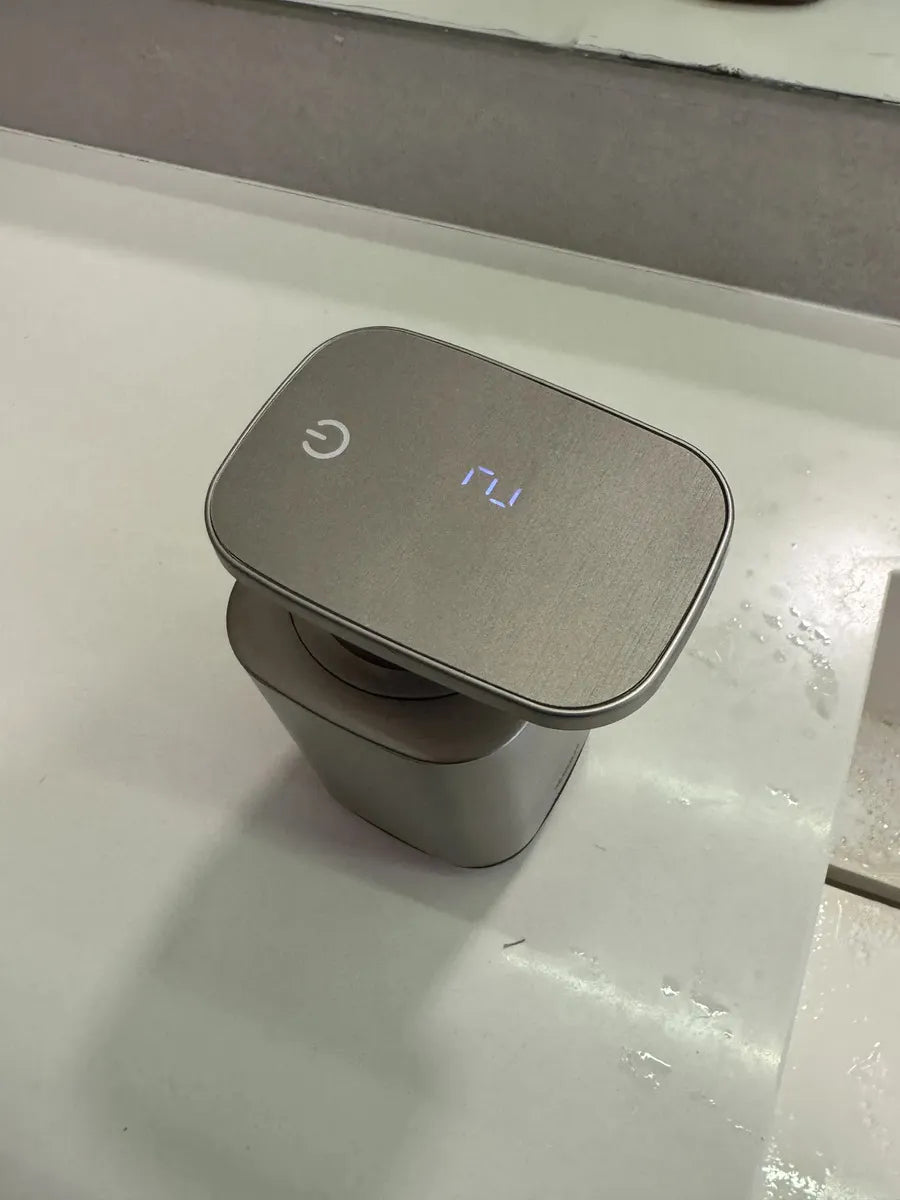Dispenser Automático jabón líquido/shampoo/Detergente Acero Inoxidable Usb-c