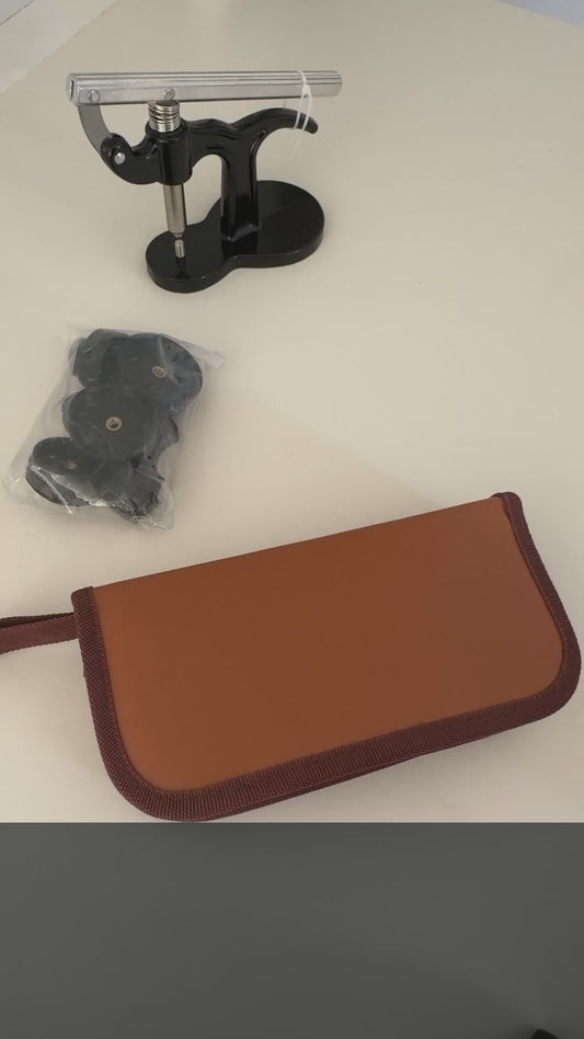 Kit Set De Herramientas Para Reparación De Relojes con Prensa